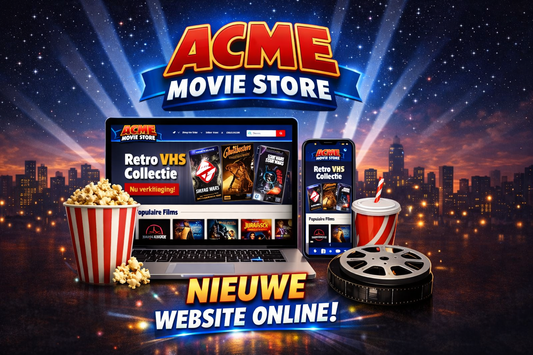 YES! Onze Nieuwe Acme Movie Store Website is Live!