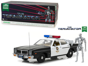 Terminator Dodge Monaco Metropolitan Police With T-800 Endoskeleton Figure