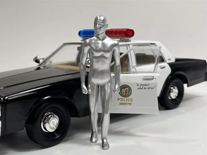 Terminator 2 Chevrolet Caprice 1987 “Police" met T-1000 Figure