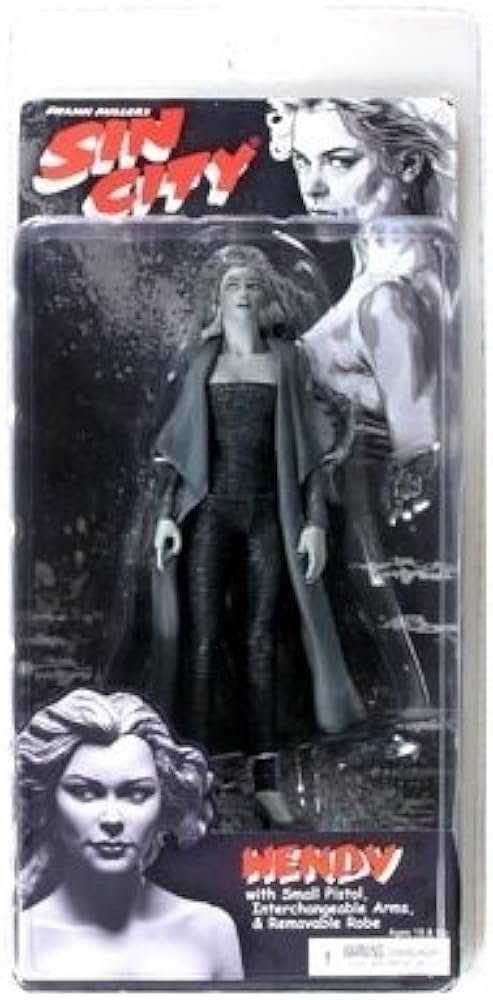 Sin City Wendy Series 2 Action Figure (Black & White)