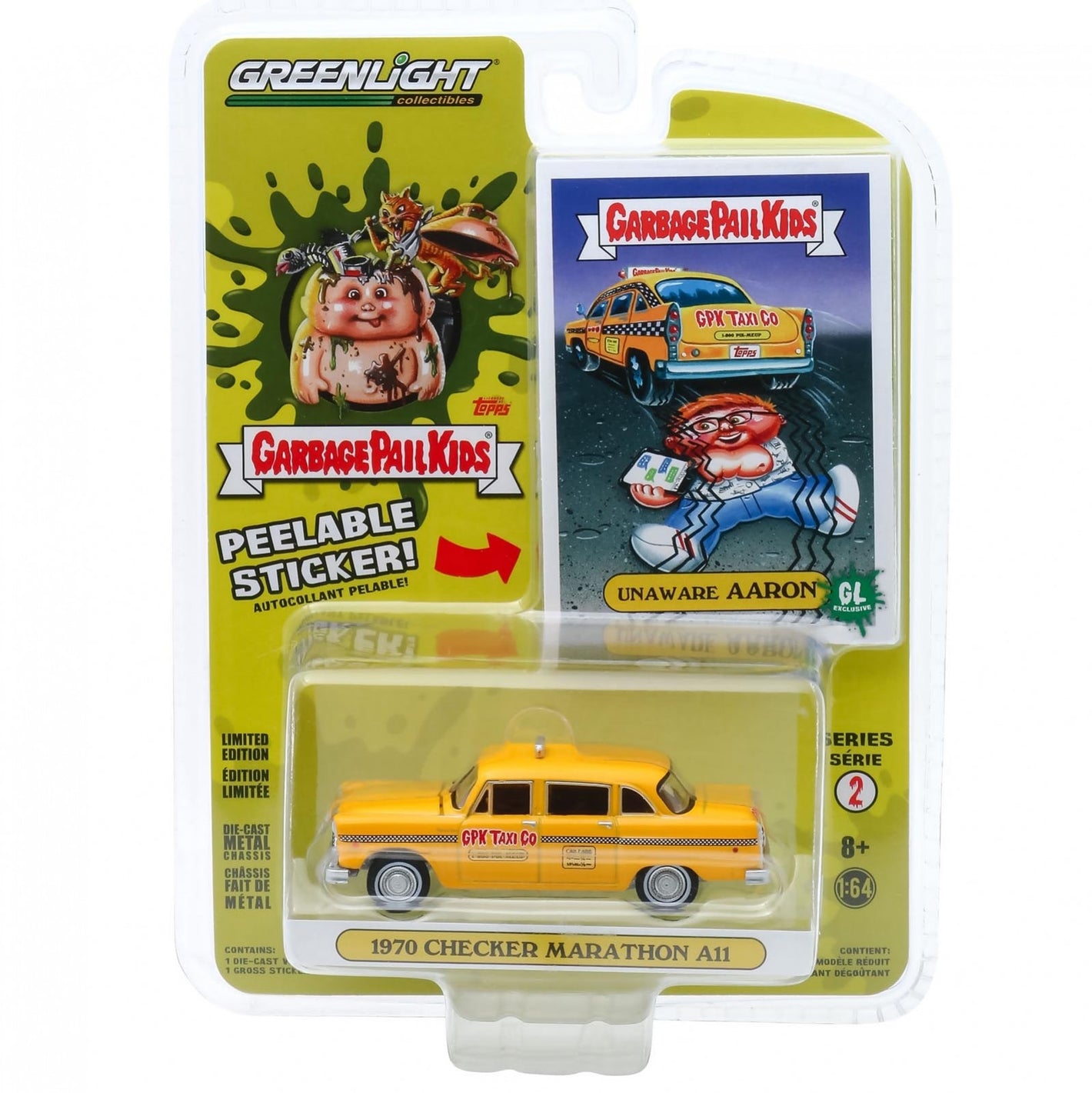 Garbage Pail Kids Series 2 Unaware Aaron