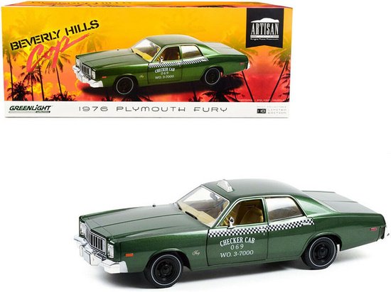 Beverly Hills Cop Plymouth Fury Checker Cab Taxi
