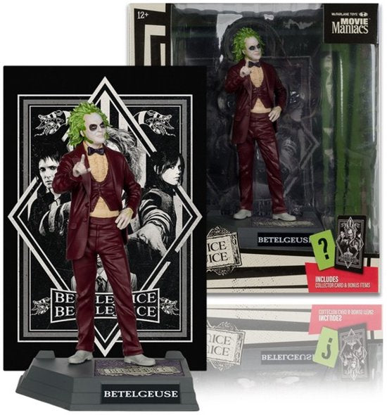 Beetlejuice Beetlejuice Movie Maniacs Statue