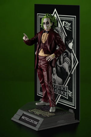 Beetlejuice Beetlejuice Movie Maniacs Statue