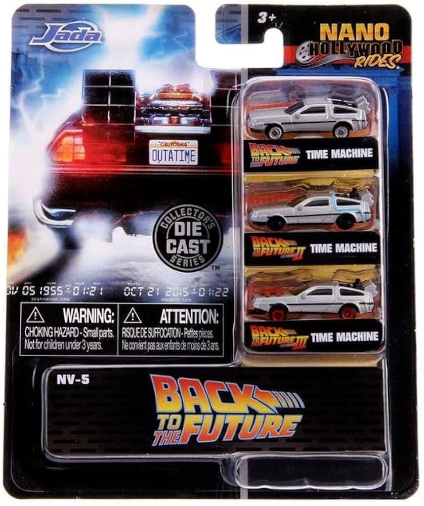 Back To The Future Delorean Nano Hollywood Rides