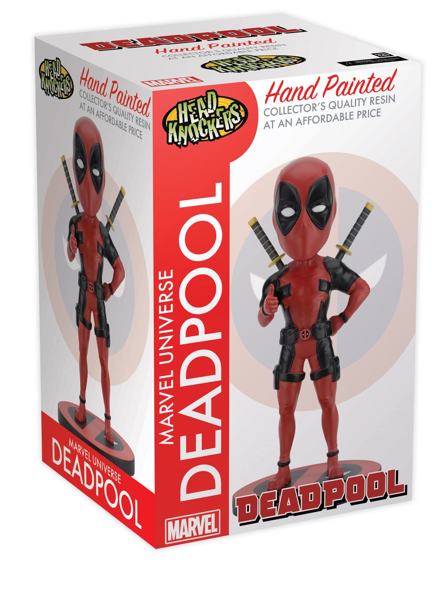 Marvel Comics Head Knocker Bobble-Head Deadpool Classic
