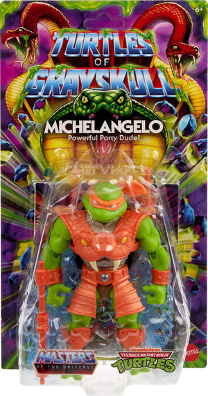 MOTU x TMNT: Turtles of Grayskull Action Figure Michelangelo