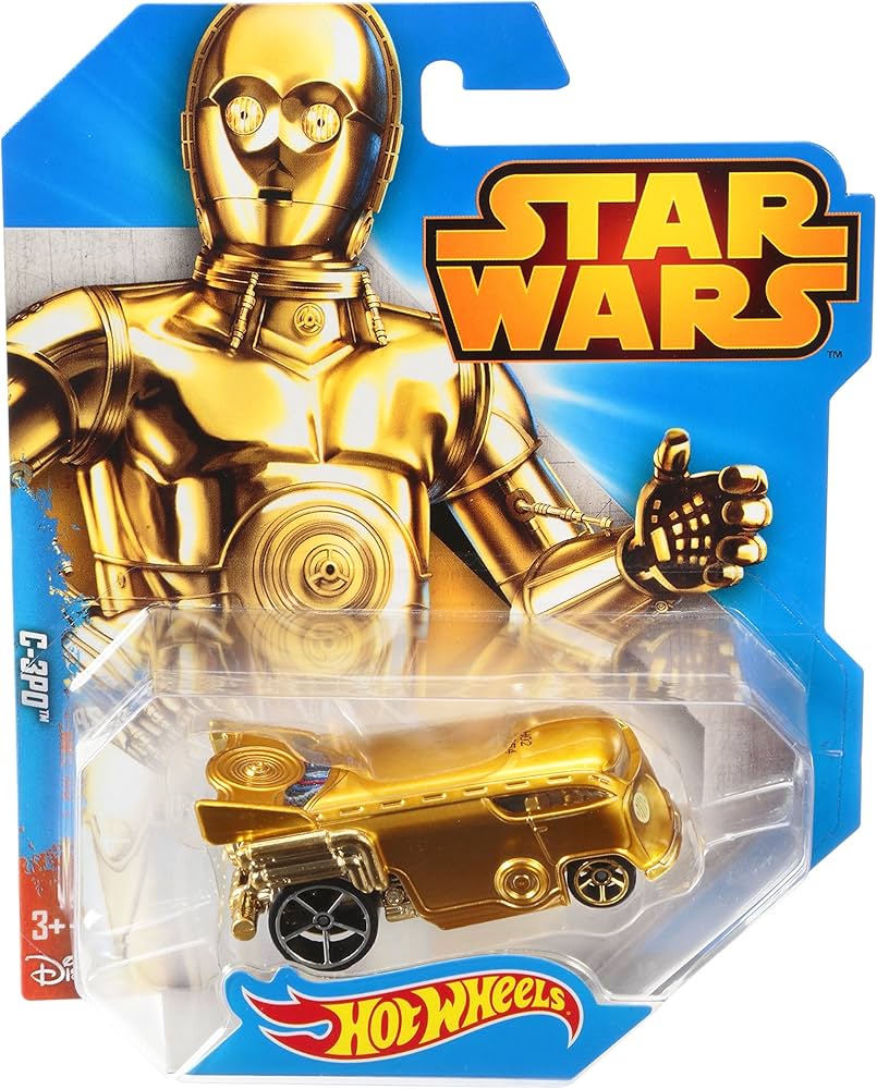 Hot Wheels Star Wars C3PO Car