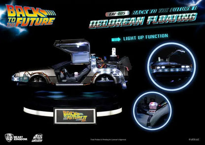 Back to the Future 2 Flying Floating Delorean Statue