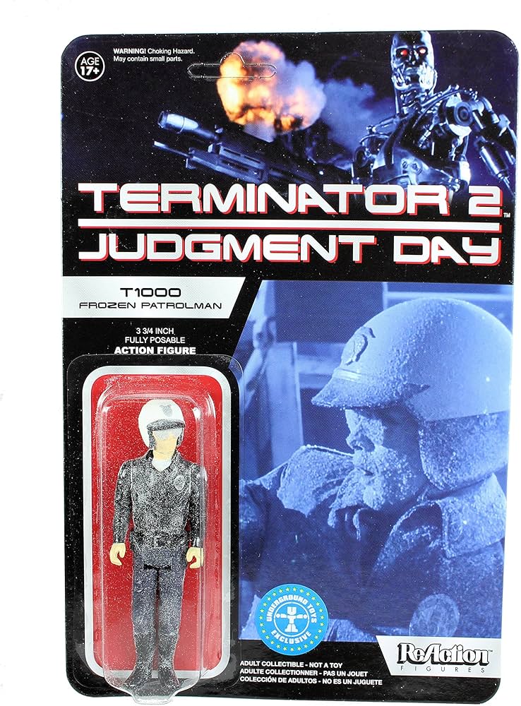 Terminator T-1000 Frozen Patrolman Action Figure (Limited Edition)