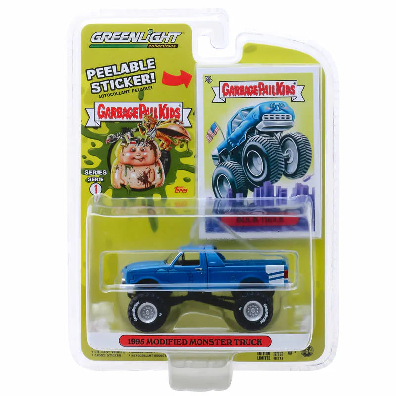 Garbage Pail Kids Series 1 Buck Truck 1995 Modified Monster Truck