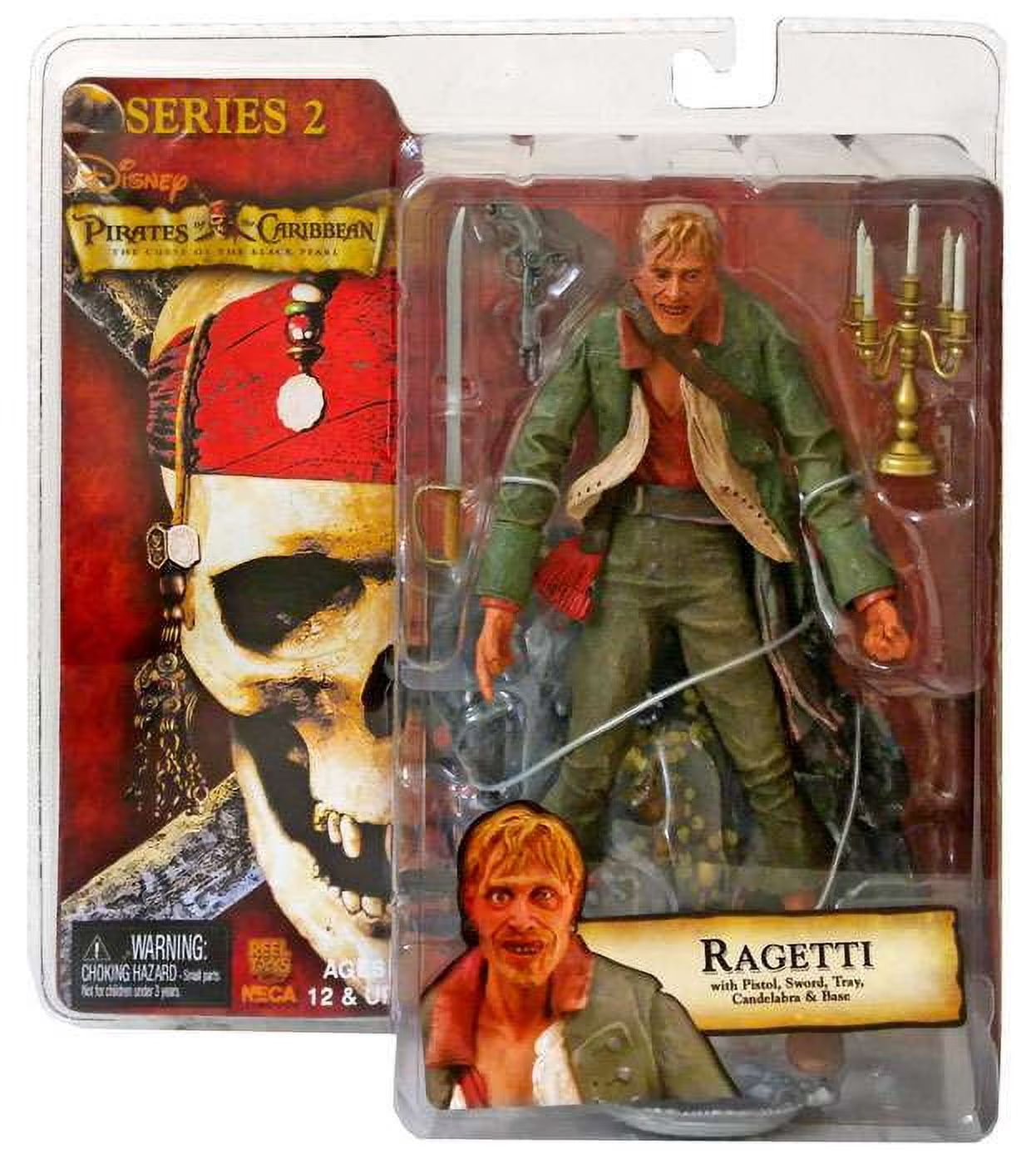 NECA Pirates of the Caribbean Ragetti Series 2 Action Figure