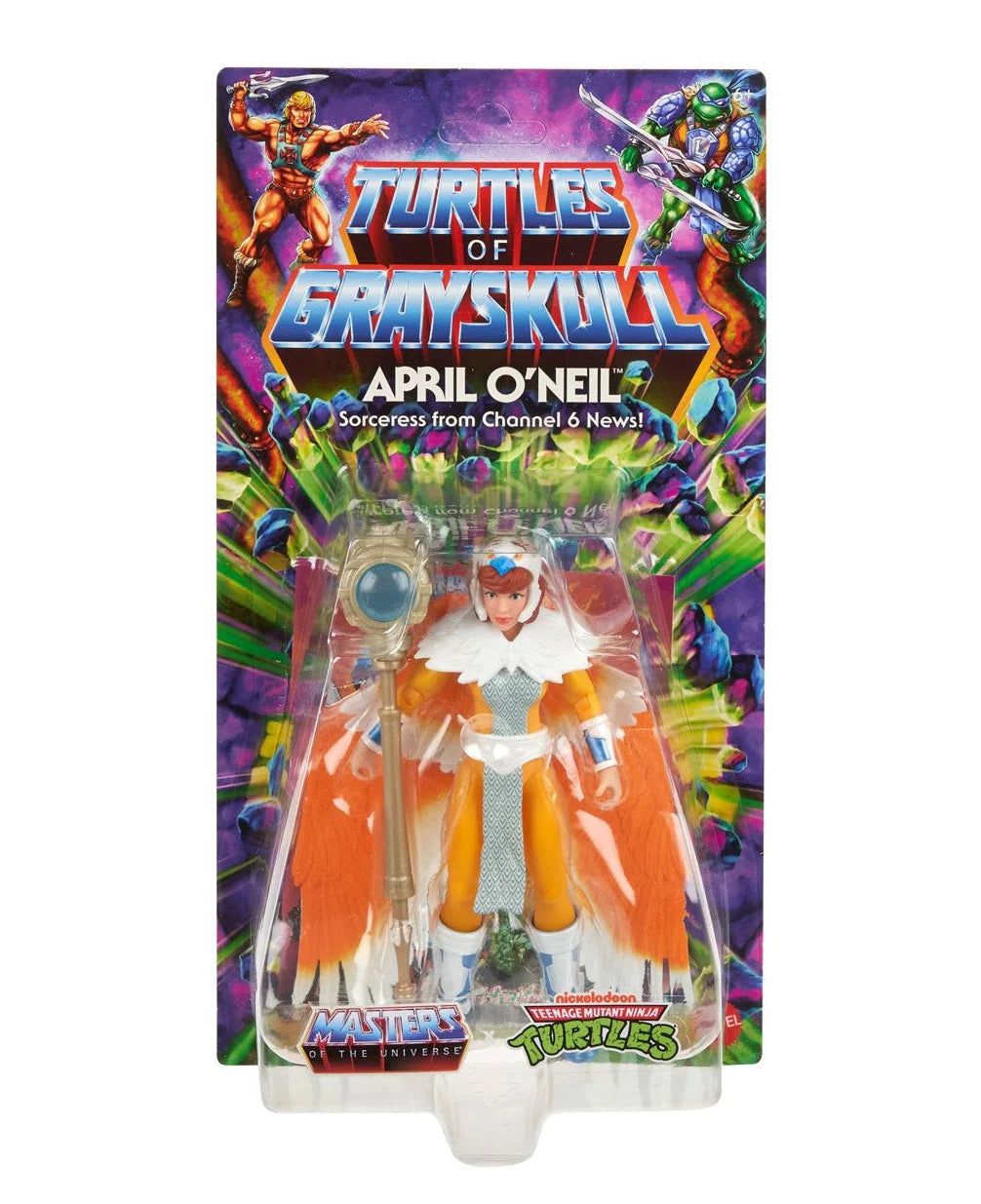MOTU x TMNT: Turtles of Grayskull Action Figure April O'Neil