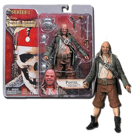 NECA Pirates of the Caribbean Pintel Series 2 Action Figure