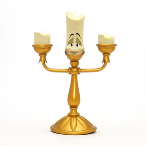 Disney's Beauty and the Beast Cogsworth & Lumiere