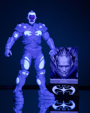 Batman & Robin Action Figure Mr. Freeze (Black Light Edition)
