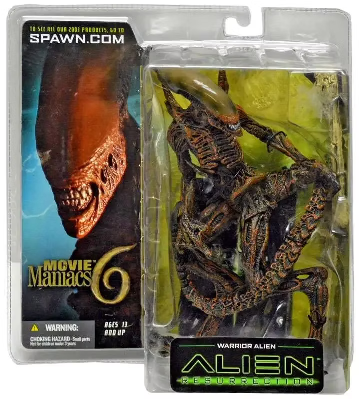 Alien Resurrection "Warrior Alien" Movie Maniacs 6 2003