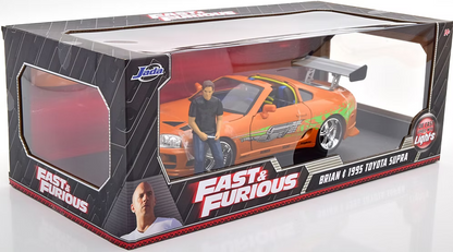 Fast & Furious Brian's Toyota Supra 1995 met verlichting!
