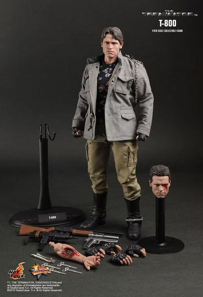 Terminator T800 Tech Noir Hot Toys MMS136