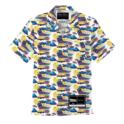 Back To The Future Part II Doc Brown Signed Edition Shirt