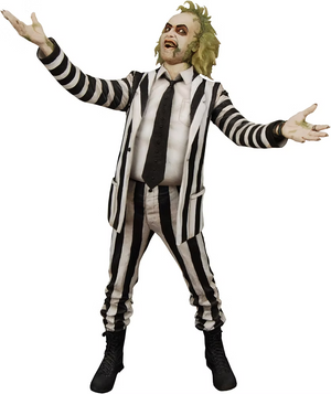 Beetlejuice 1988 Action Figure 1/4 Striped Suit