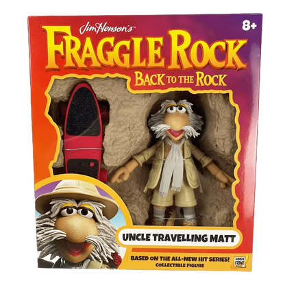 Fraggle Rock Action Figure Uncle Traveling Matt