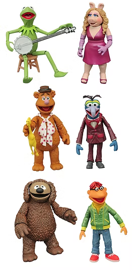 The Muppets Select 2-Packs Best Of Series 1 - Deluxe Action Figures SET