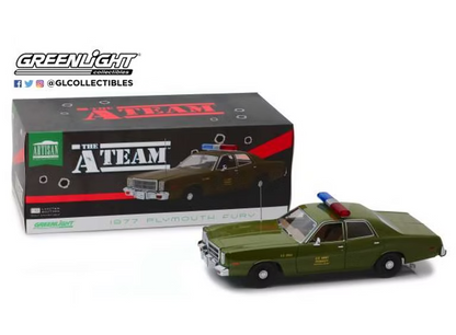 The A-Team 1977 Plymouth Fury U.S. Army Police