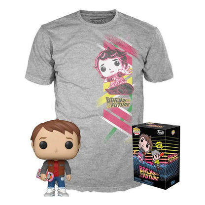 Back To The Future POP! & T-Shirt Box Marty