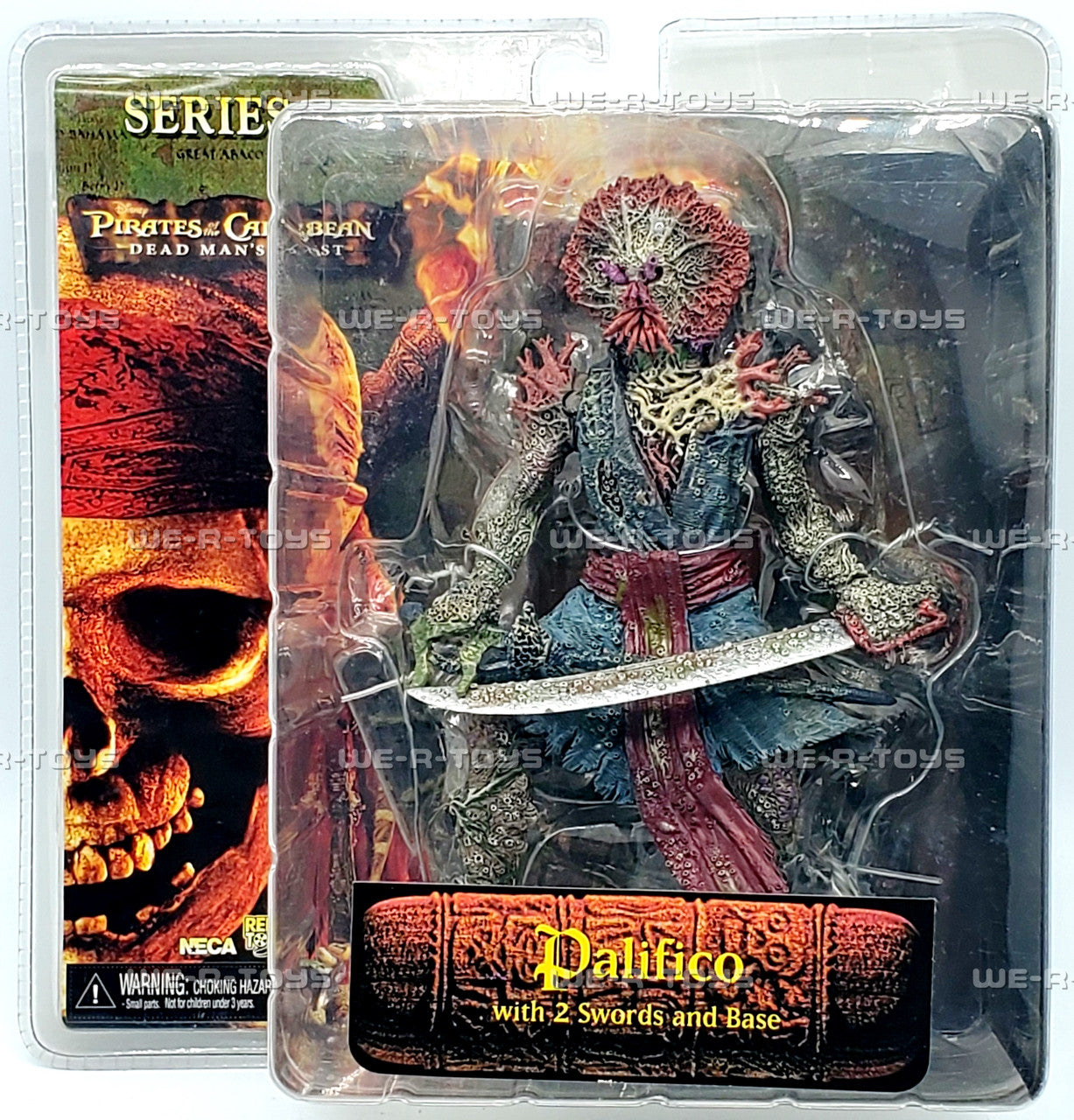 NECA Pirates of the Caribbean Dead Man's Chest Series 2 Action Figure Palifico