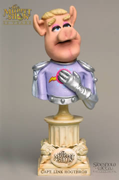 The Muppet Show Capt. Link Hogthrob Bust