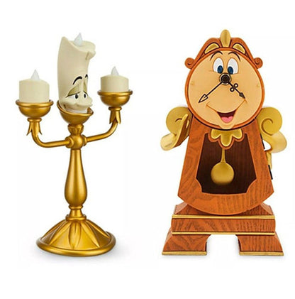 Disney's Beauty and the Beast Cogsworth & Lumiere