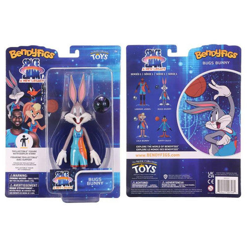 Space Jam 2 Bendyfigs Bendable Figure Bugs Bunny