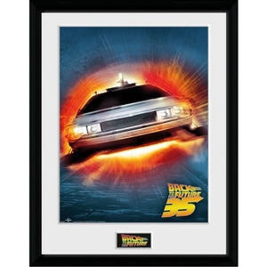 Back To The Future: Delorean Collector Print