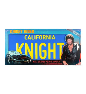 Knight Rider K.I.T.T. License Plate