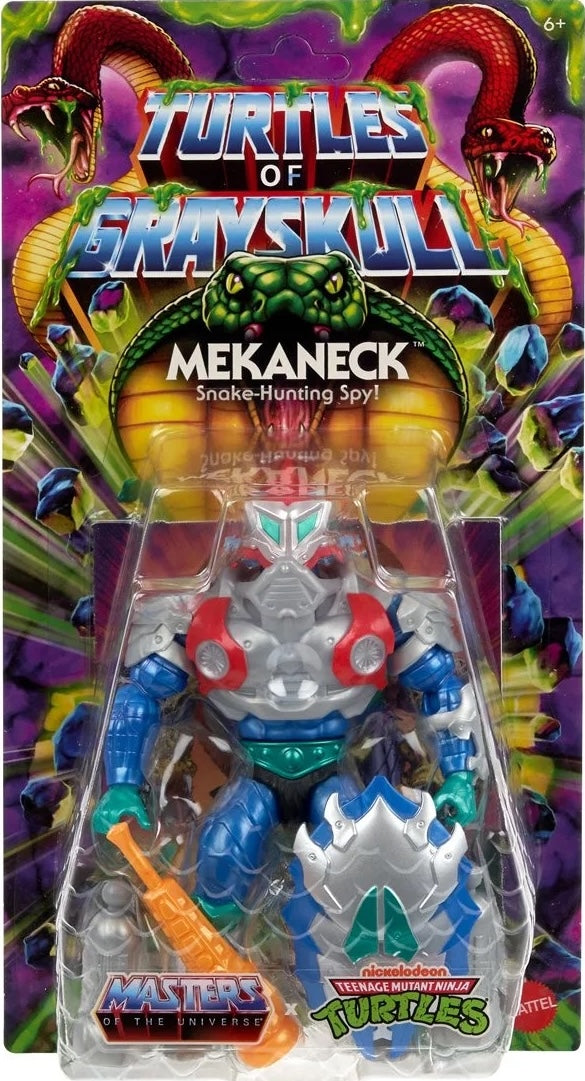 MOTU x TMNT: Turtles of Grayskull Action Figure Mekaneck
