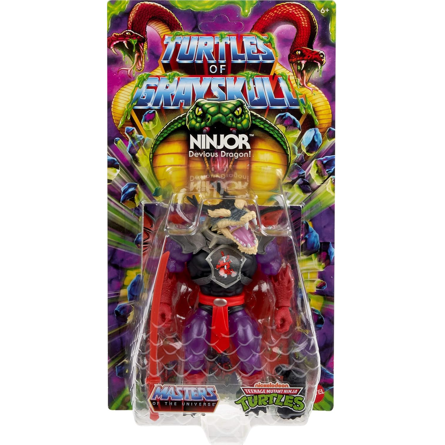 MOTU x TMNT: Turtles of Grayskull Action Figure Mutated Ninjor
