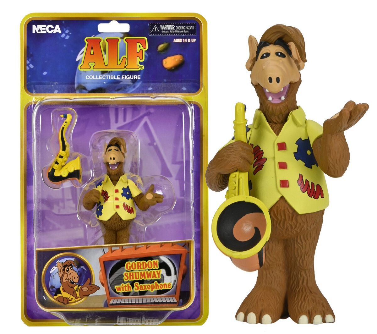 Alf Toony Classic Figure Alf with Saxophone