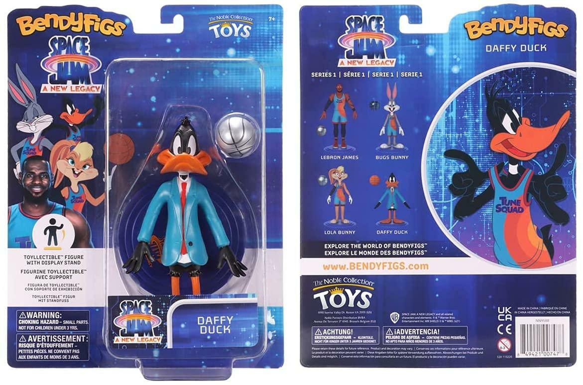 Space Jam 2 Bendyfigs Bendable Figure Daffy Duck