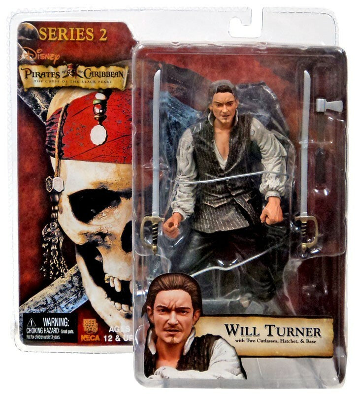 NECA Pirates of the Caribbean Will Turner Series 2 Action Figure