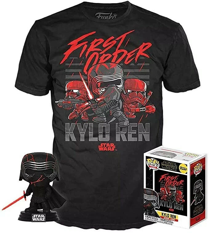 Star Wars Episode IX POP! & Tee Box Kylo Ren (Supreme Leader) Exclusive
