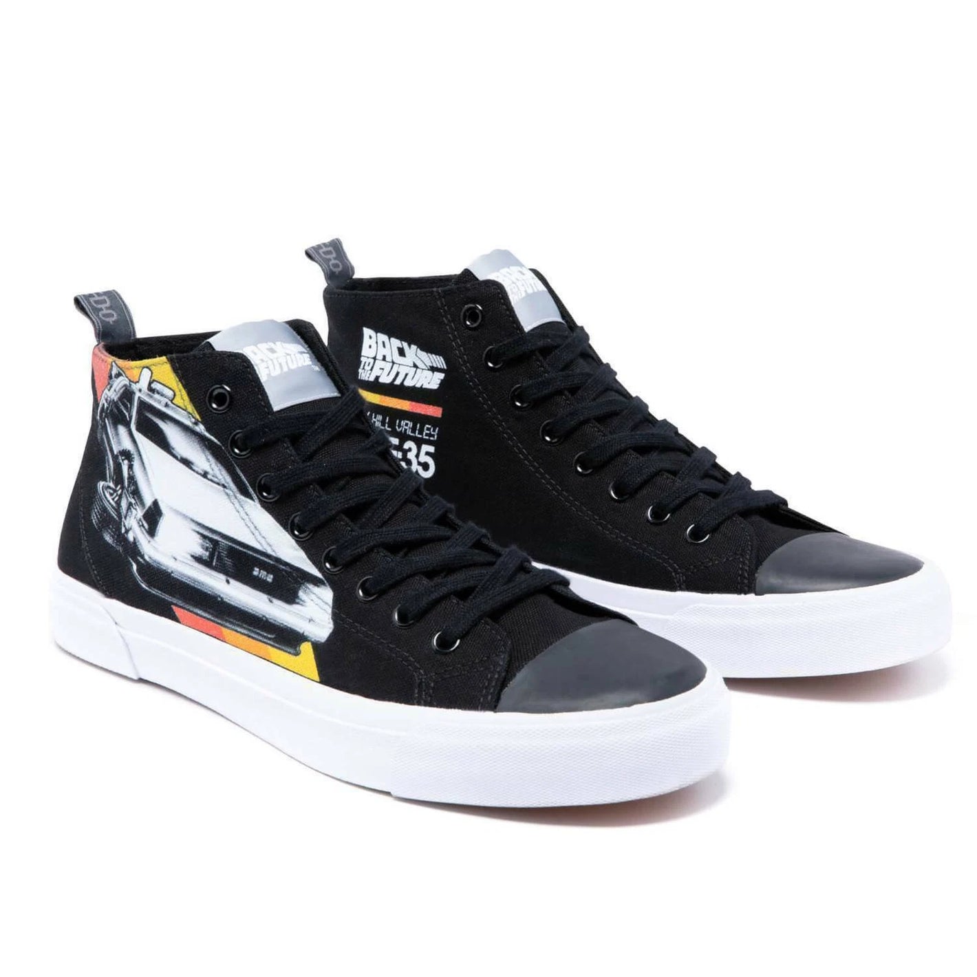 Akedo x Back To The Future Black Signature High Top