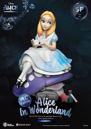 Alice In Wonderland Master Craft Statue Alice Special Edition