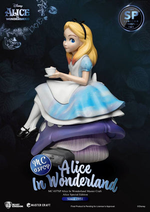 Alice In Wonderland Master Craft Statue Alice Special Edition