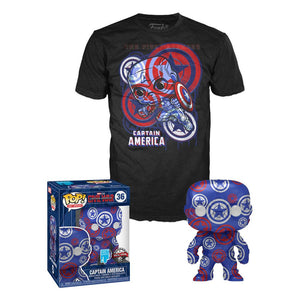 Captain America Civil War POP! & Tee Box