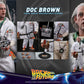 Back To The Future Movie Masterpiece Action Figure 1/6 Doc Brown 30 cm