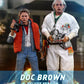Back To The Future Movie Masterpiece 1/6 Doc Brown (Deluxe Version)