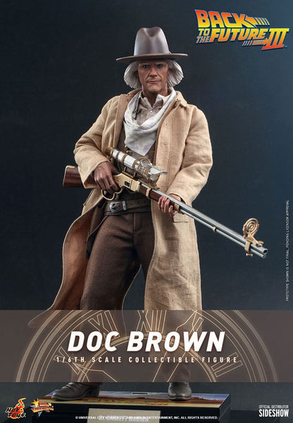 Back To The Future Movie Masterpiece Action Figure 1/6 Doc Brown