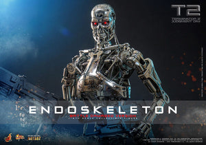 Terminator 2: Judgment Day Movie Masterpiece Die-cast Action Figure 1/6 Endoskeleton (Battle Damaged Version)
