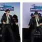 The Blues Brothers Movie Maniacs PVC Statue 2-Pack Jake & Elwood Blues (Gold Label)